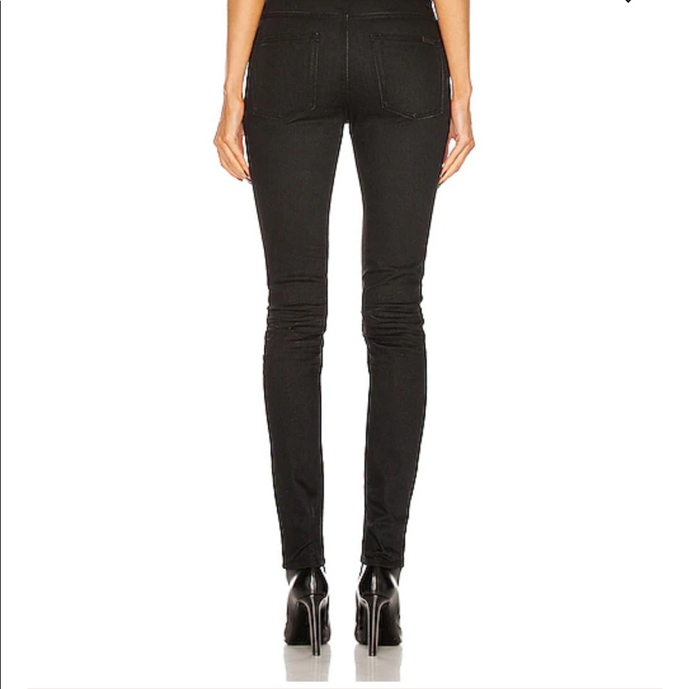 Saint Laurent Black Skinny Jeans - Picture 3 of 10